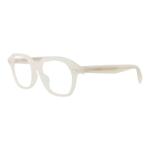 Celine Womens Square/Rectangle Ivory Ivory Transparent Fashion Designer Eyewear - Picture 1 of 4